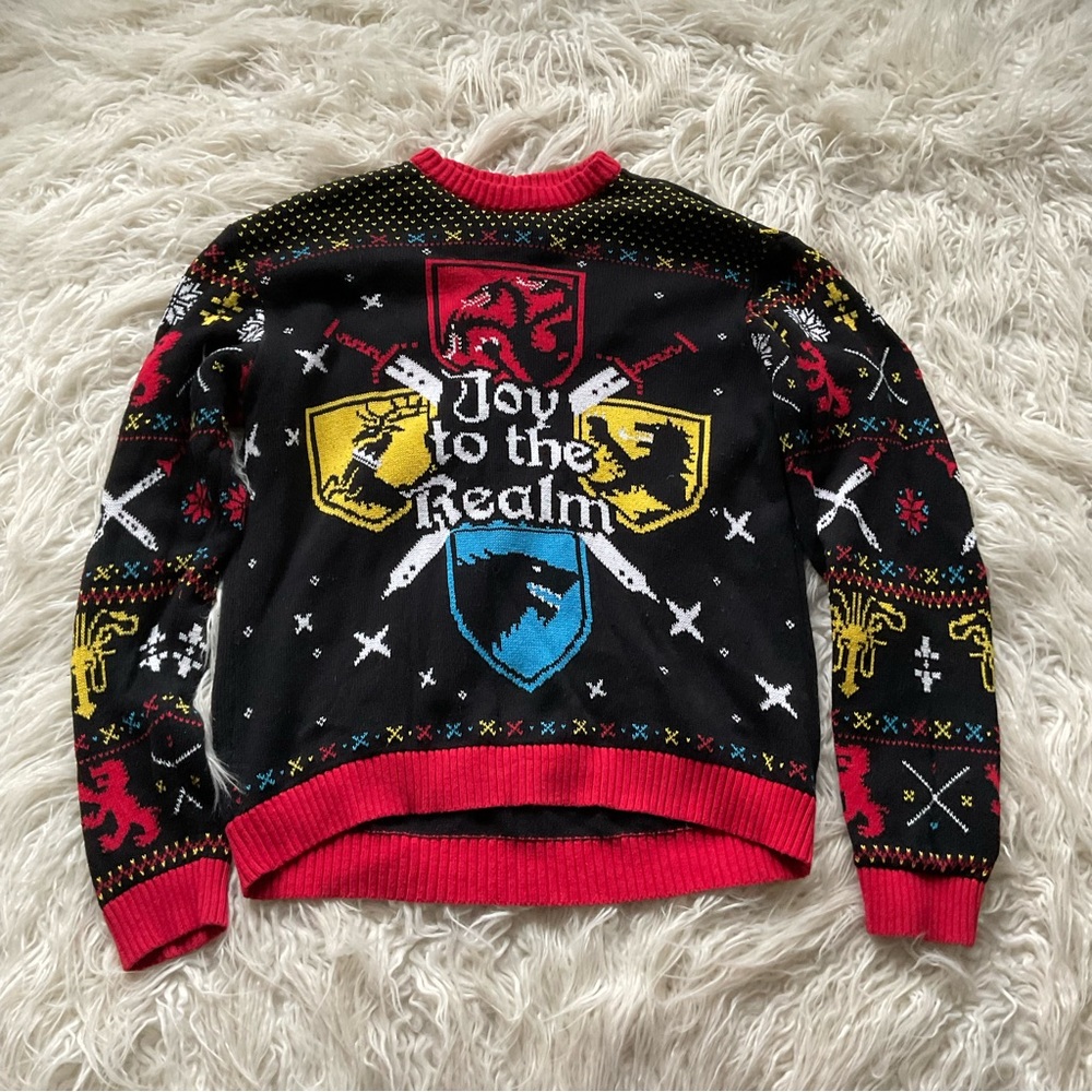 Game of Thrones Joy to The‎ Realm Pullover Sweater